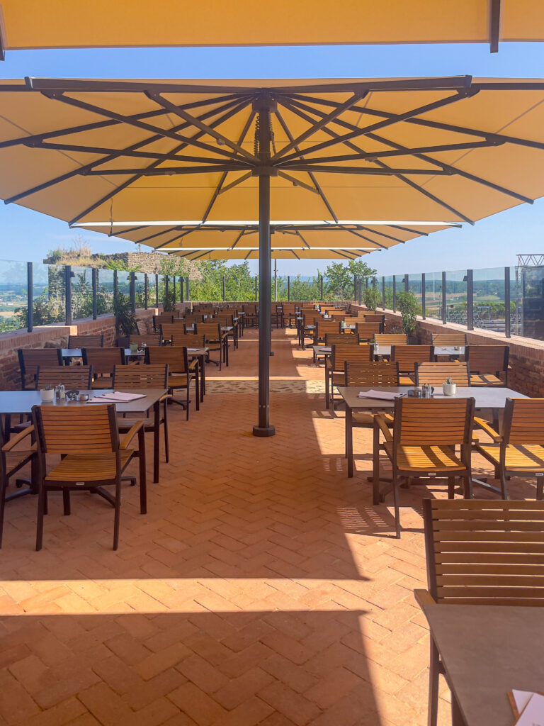 Terrasse Burgrestaurant